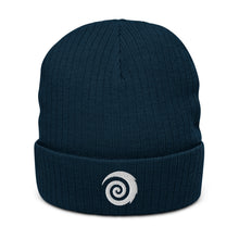 Load image into Gallery viewer, Darkspine Ribbed Knit Beanie