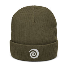 Load image into Gallery viewer, Darkspine Ribbed Knit Beanie