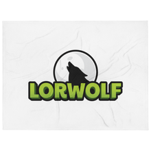 Load image into Gallery viewer, Lorwolf Throw Blanket - White