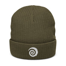 Load image into Gallery viewer, Darkspine Ribbed Knit Beanie
