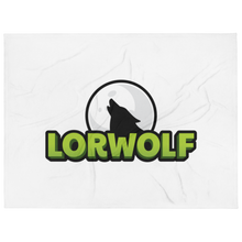 Load image into Gallery viewer, Lorwolf Throw Blanket - White
