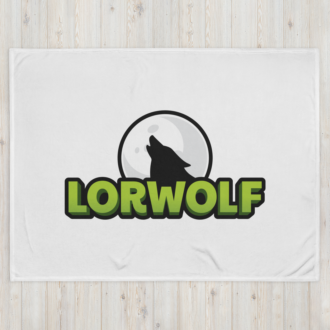 Lorwolf Throw Blanket - White